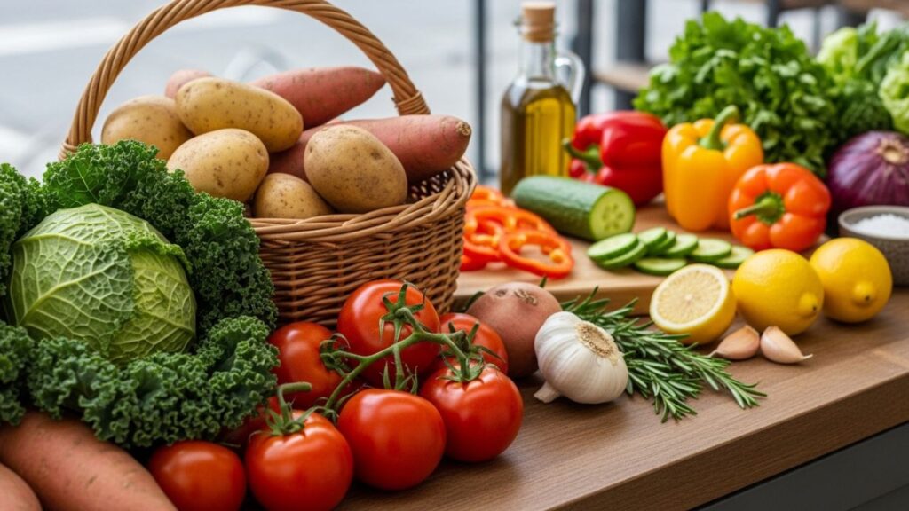 soy sauce garlic ginger vegetables noodles Chinese cooking